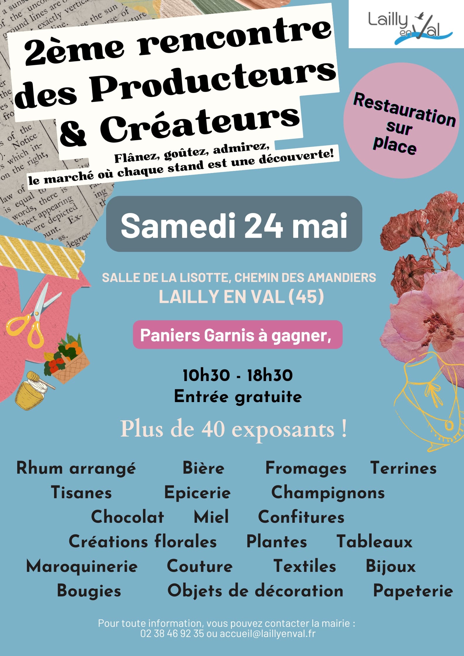 Maire - Affiche producteurs créateurs 2025